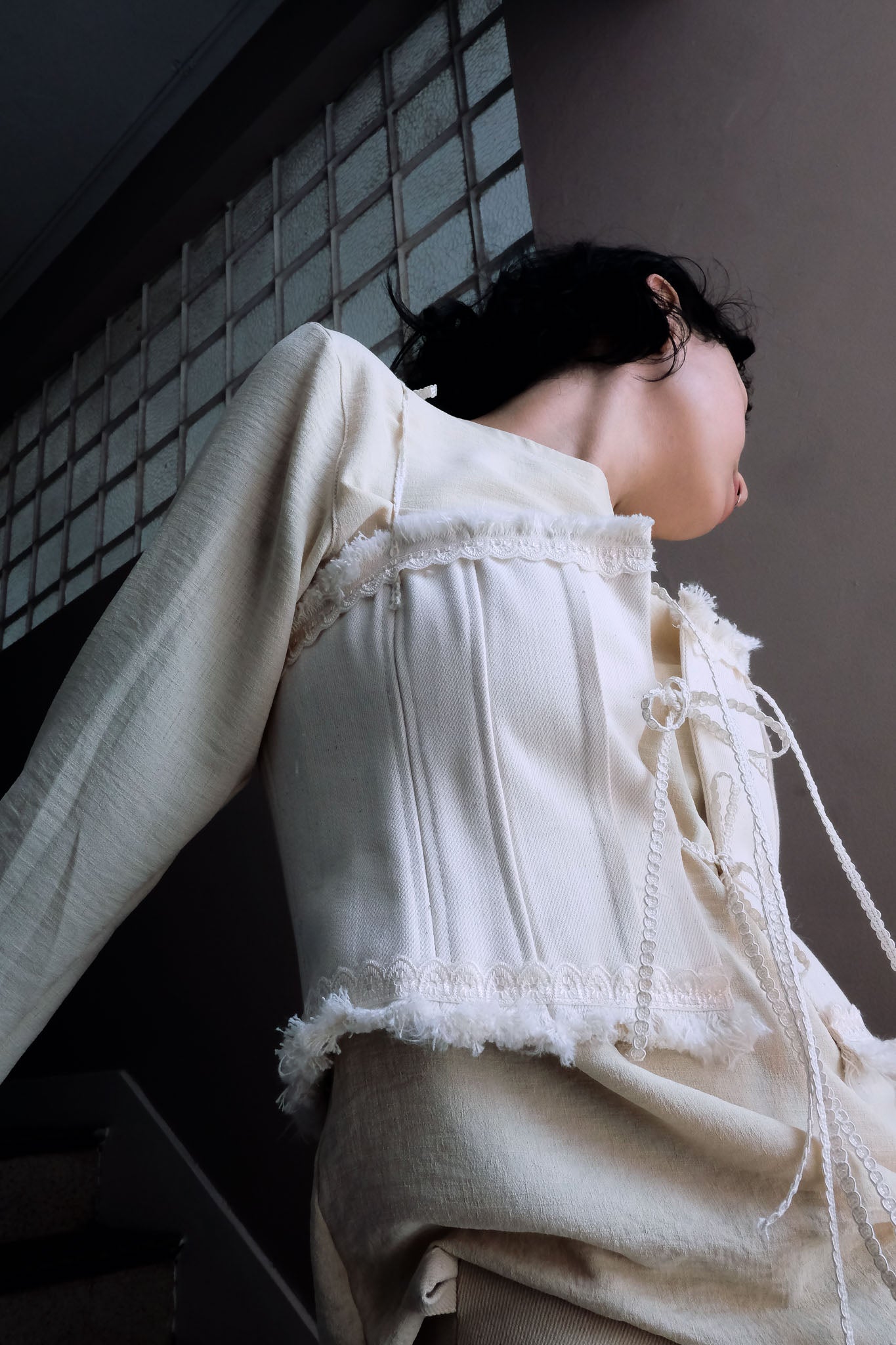 Linen corset