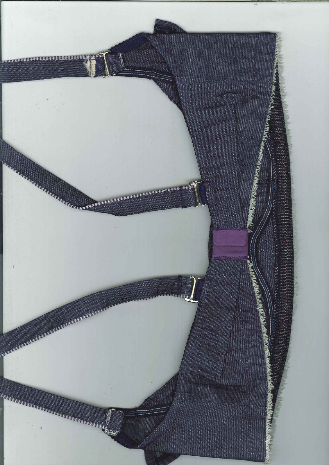 Brasier harness Denim