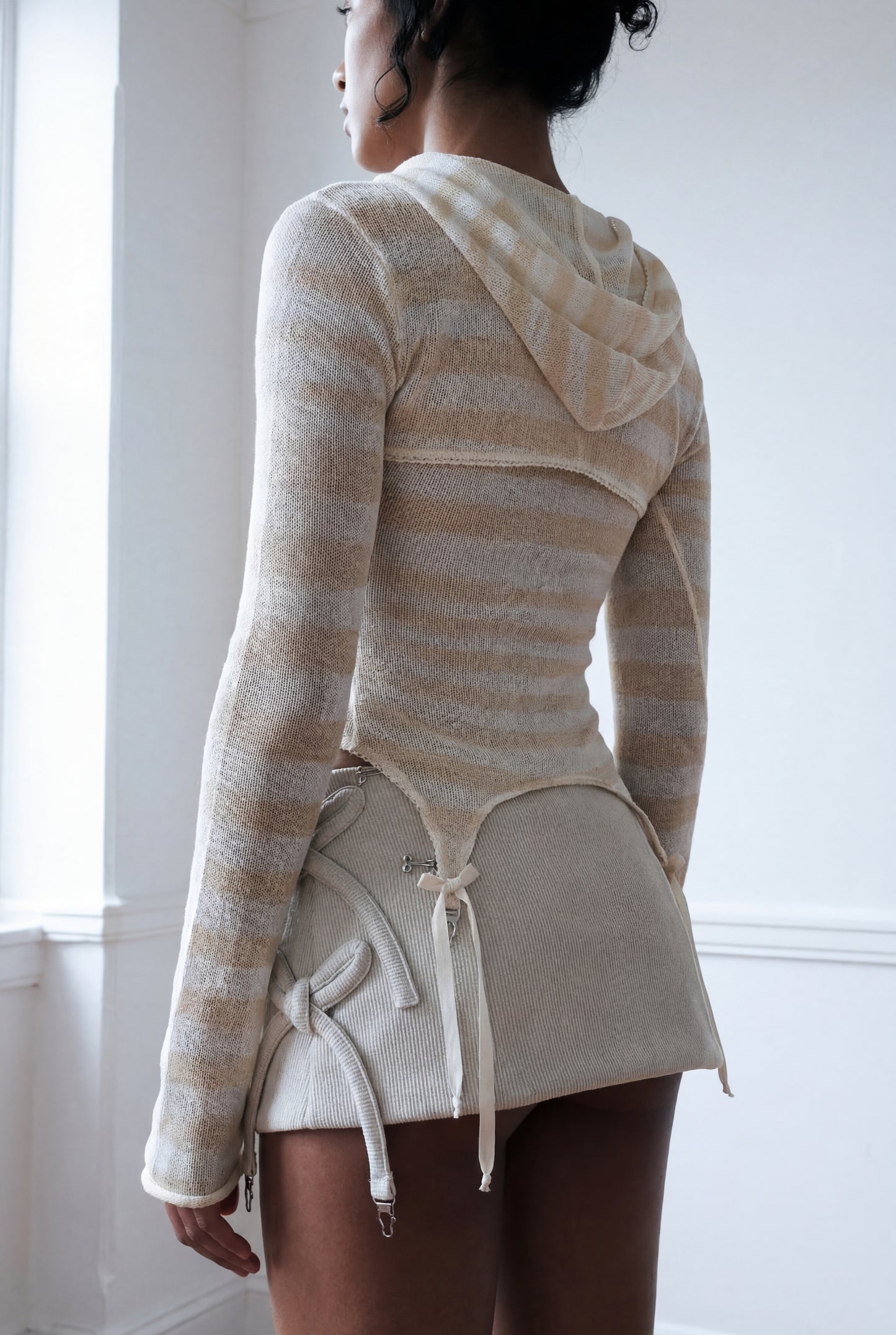 Saco rayas hilo modular