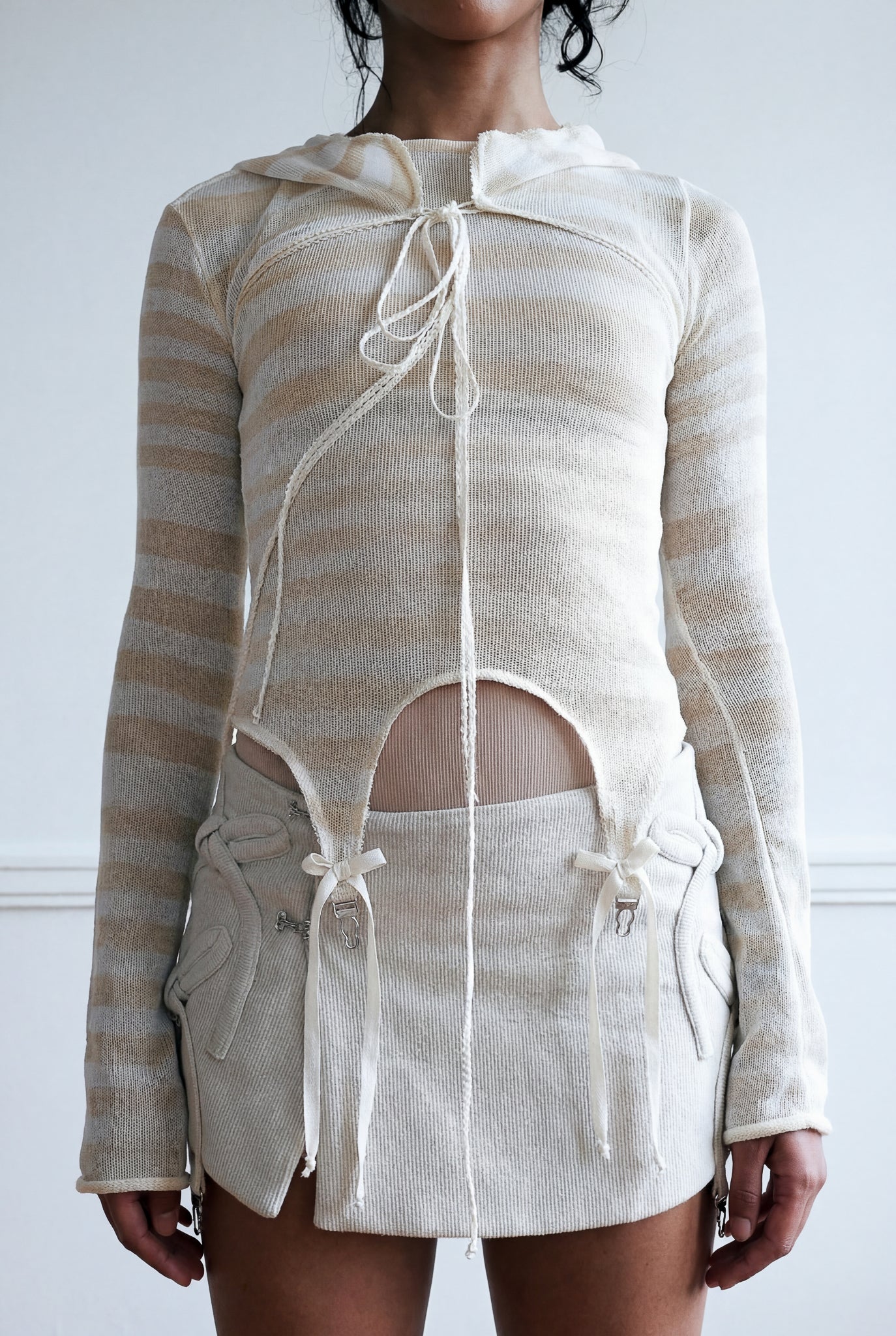 Saco rayas hilo modular