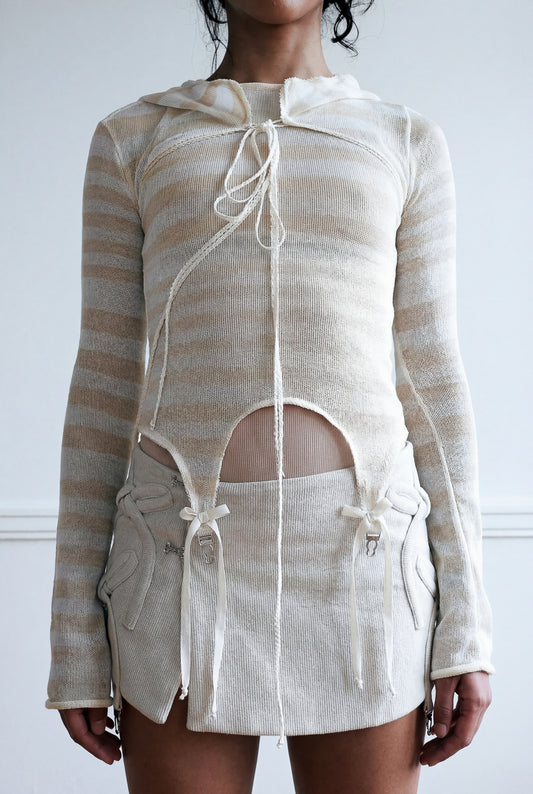 Saco rayas hilo modular