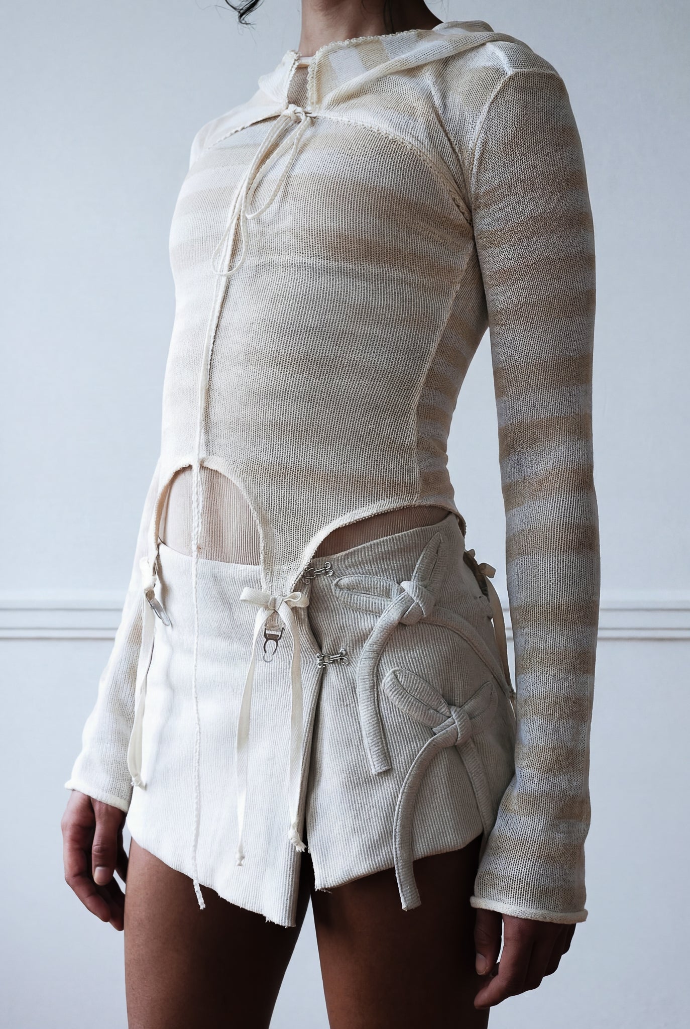 Saco rayas hilo modular